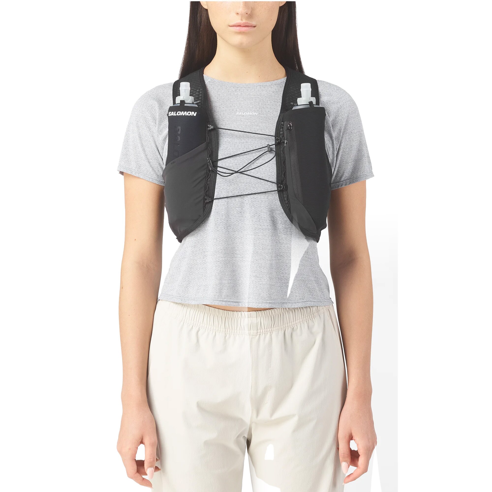 Salomon Gravel Skin 4 Løpevest Sort