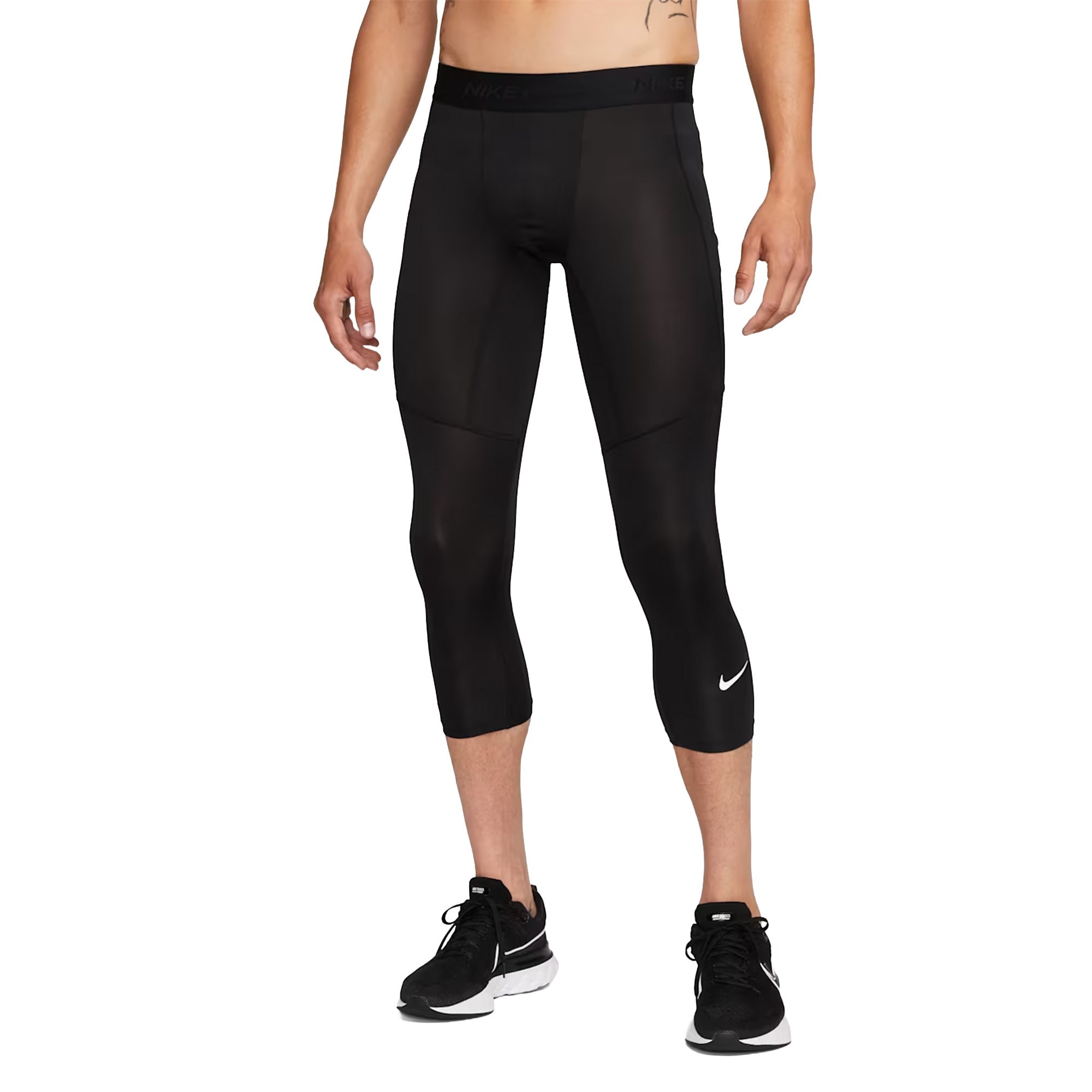 Nike Pro Dri-FIT 3/4-lengde Tights Herre Sort