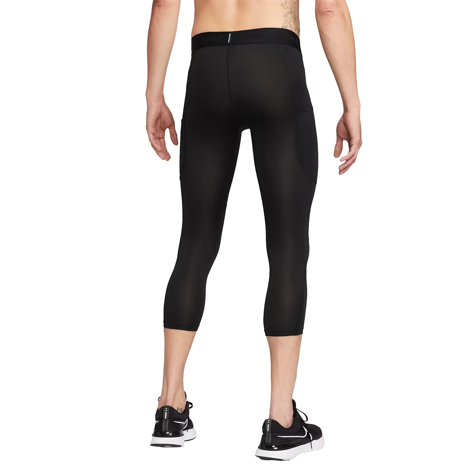 Nike Pro Dri-FIT 3/4-lengde Tights Herre Sort