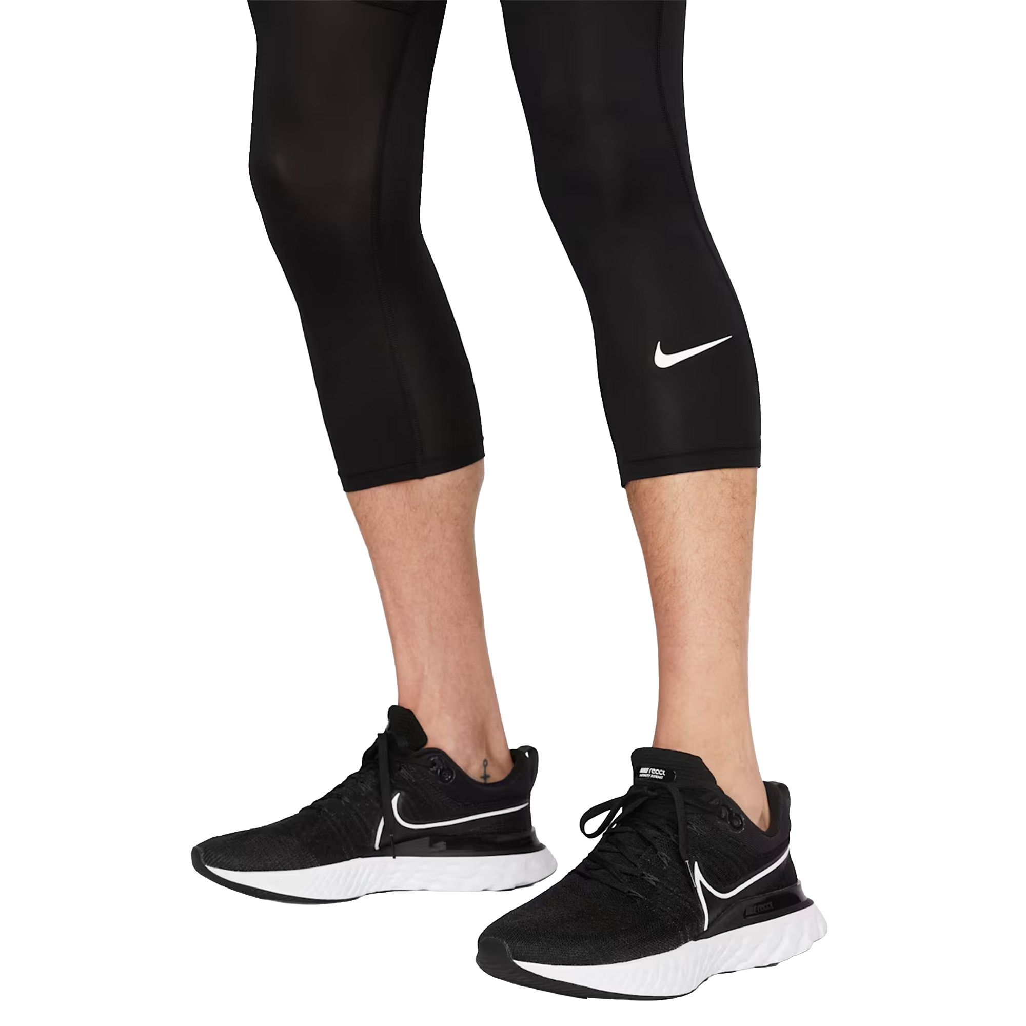 Nike Pro Dri-FIT 3/4-lengde Tights Herre Sort