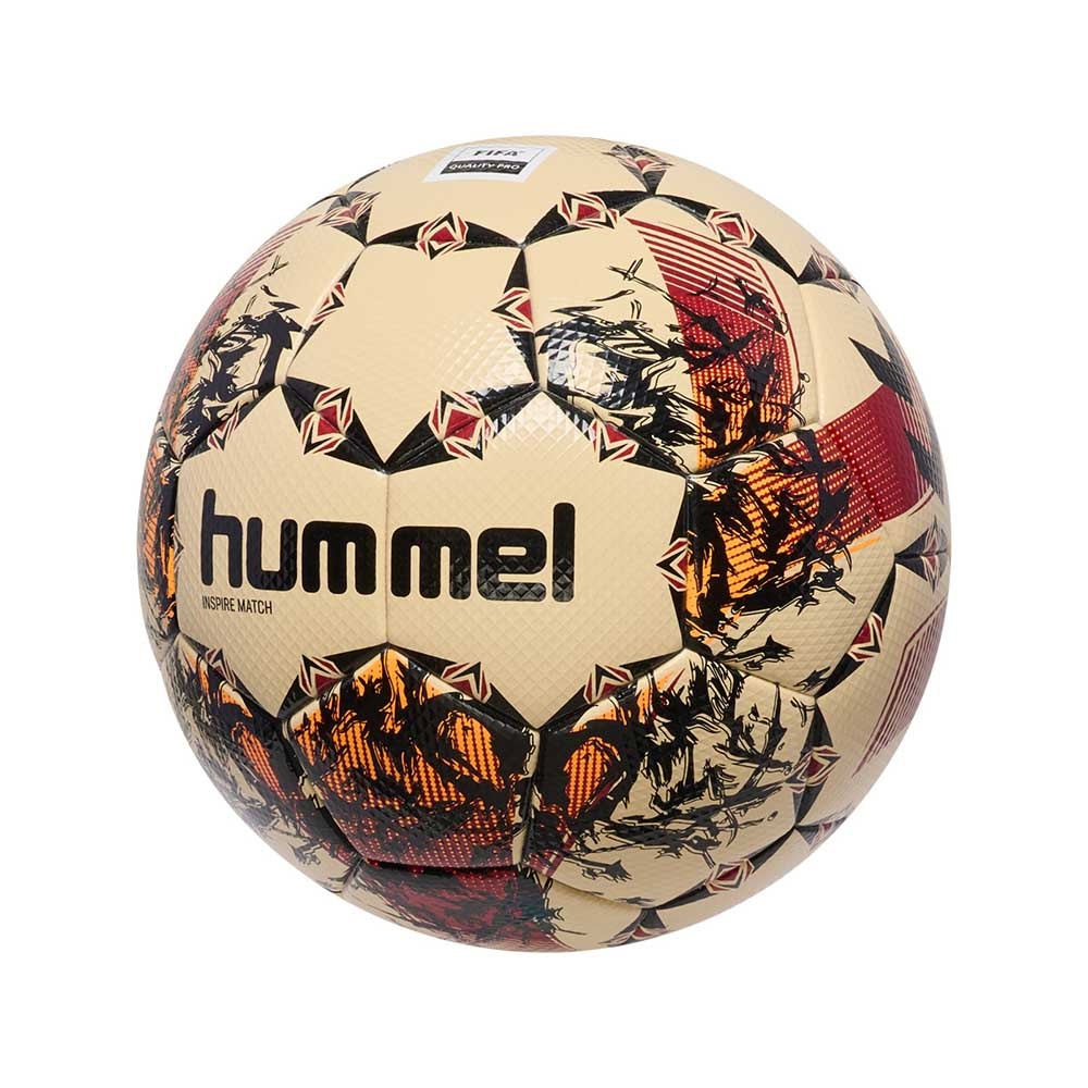 Hummel Inspire Match Fotball Beige/Burgunder