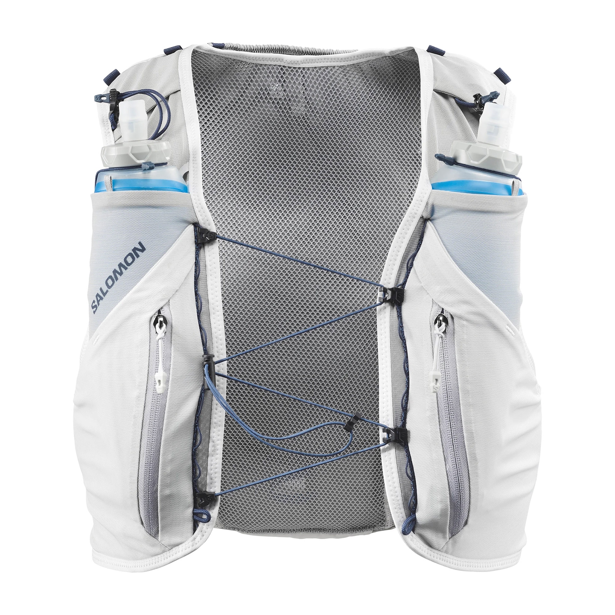 Salomon Adv Skin 12 Løpevest Hvit/Grå