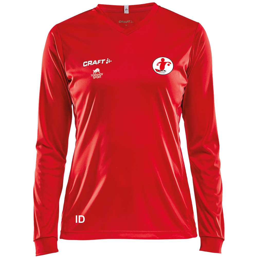 Craft Fredrikstad Ballklubb Langermet Treningstrøye Dame Rød