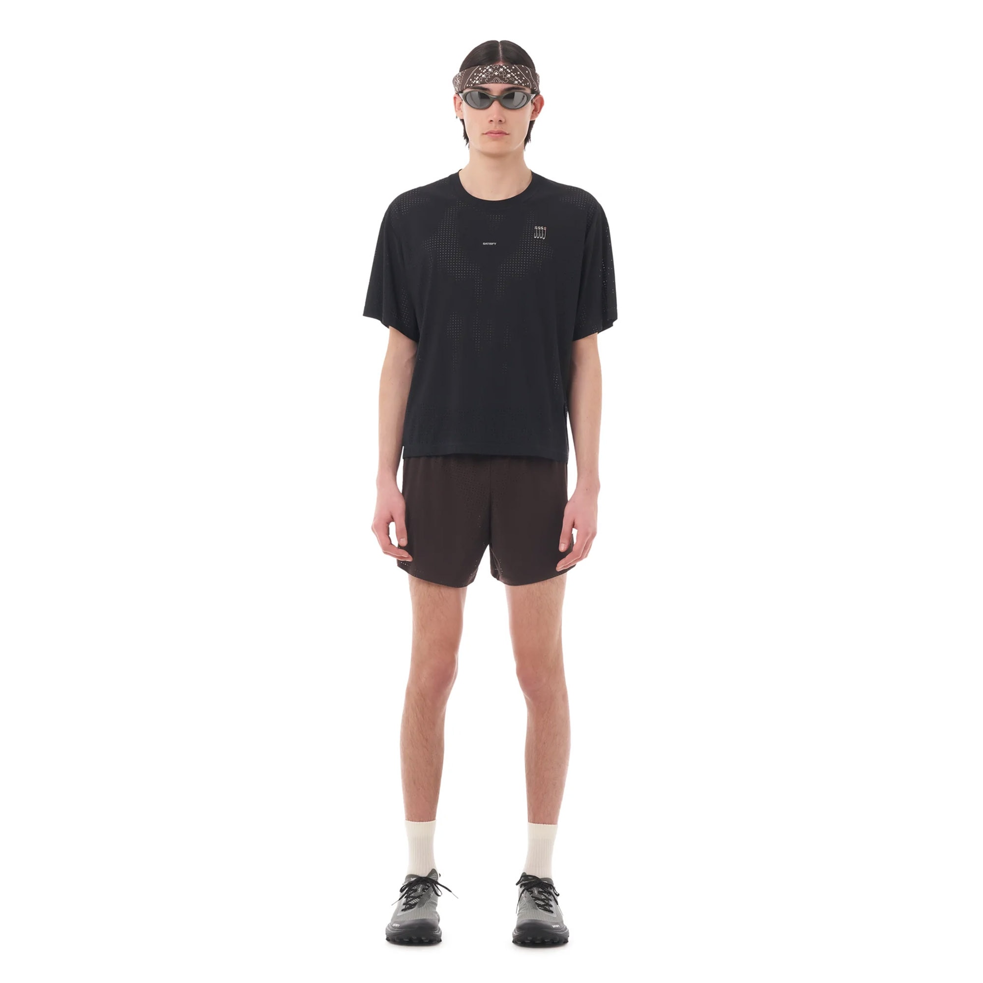 Satisfy Space-O T-skjorte Herre Sort