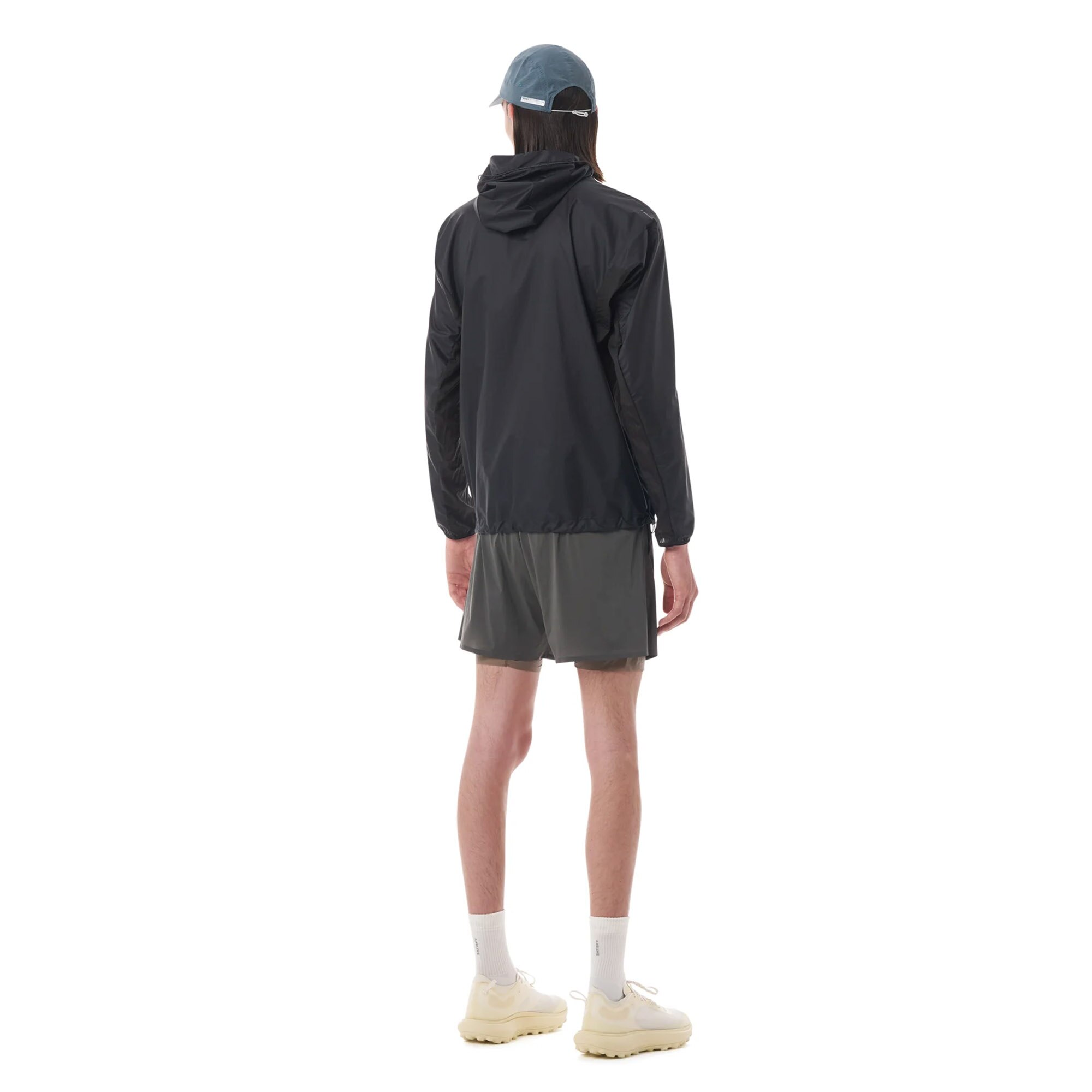 Satisfy Pertex Diamond Fuse Windbreaker Løpejakke Herre Sort