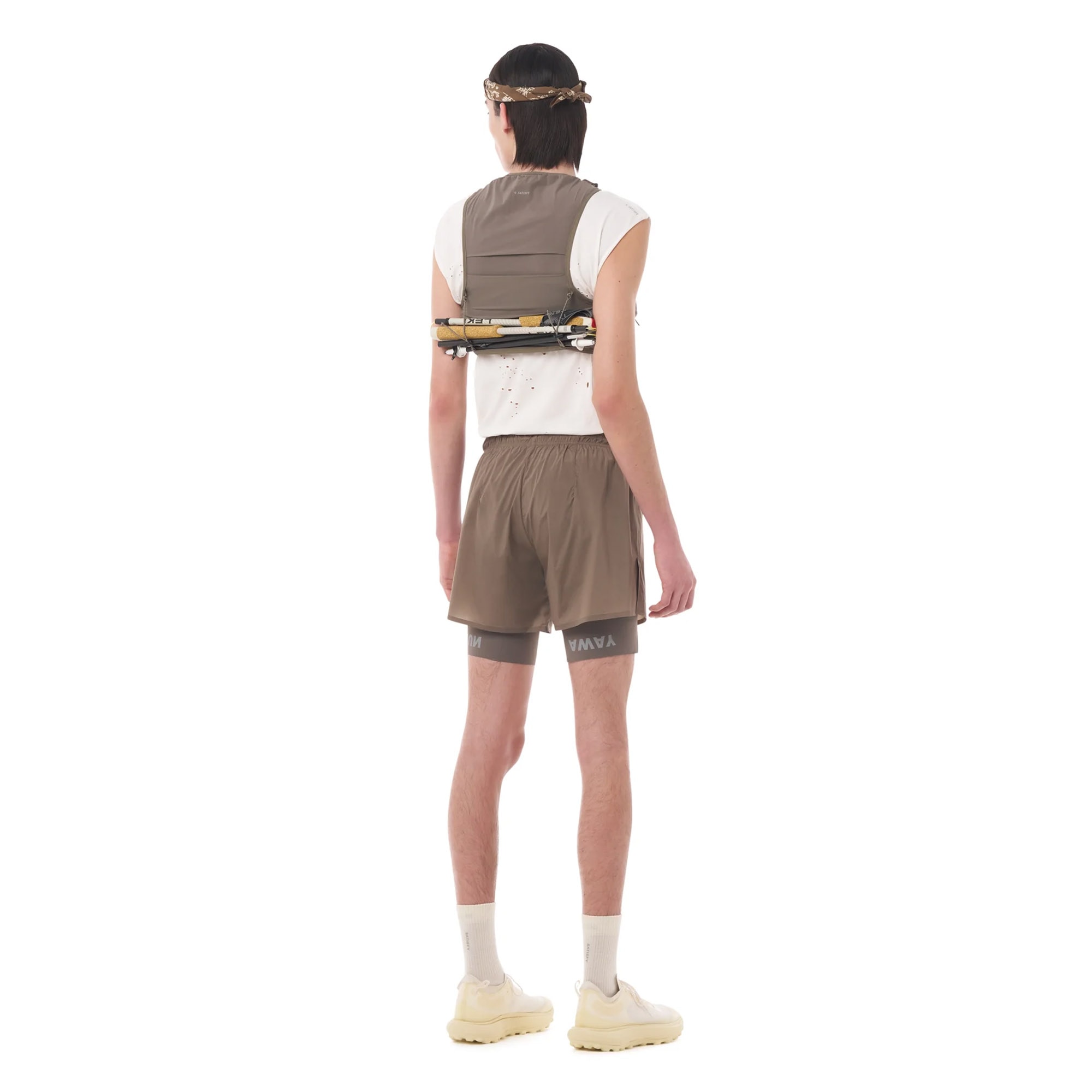 Satisfy TechSilk 8 Løpeshorts Herre Brun