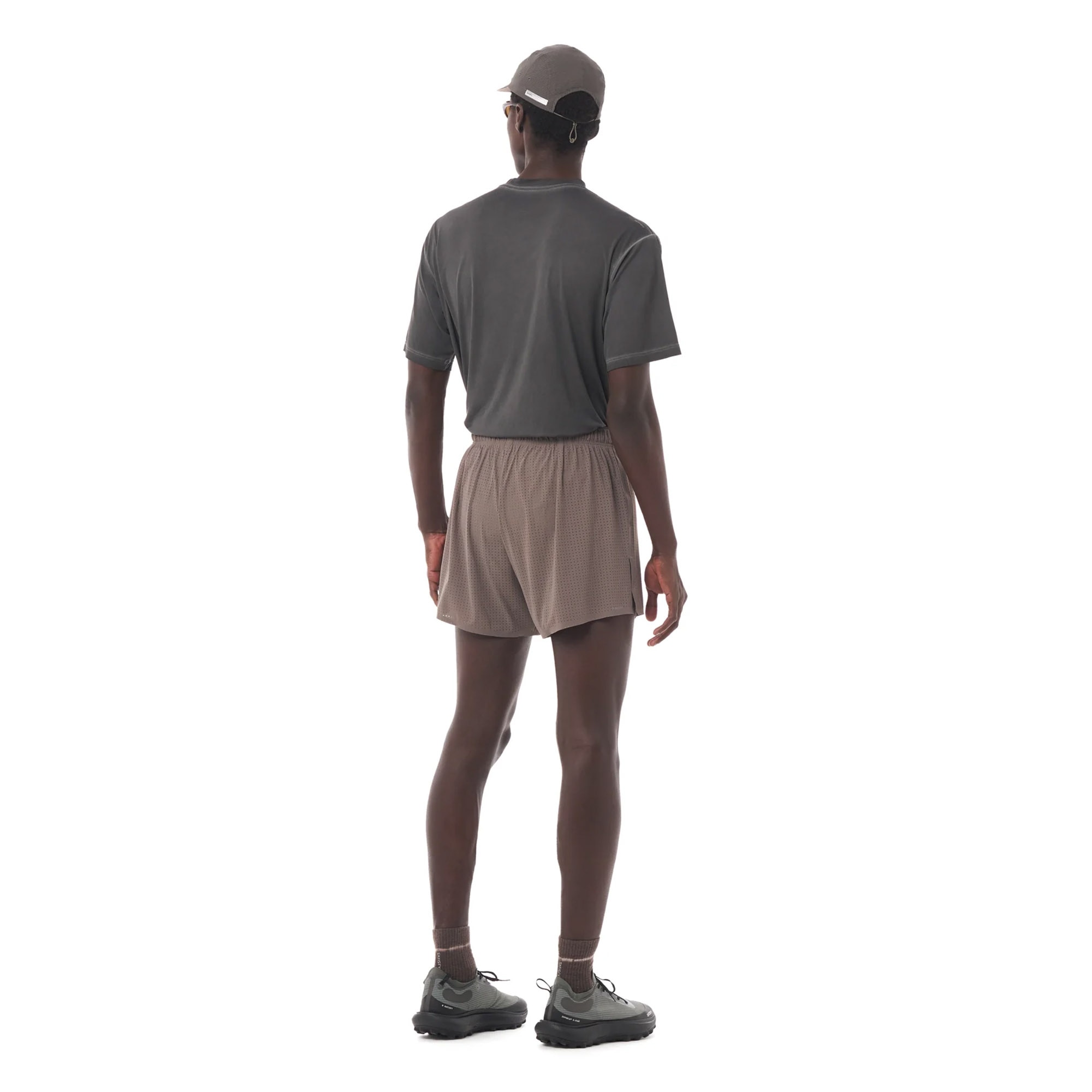 Satisfy Space-O 5 Løpeshorts Herre Brun