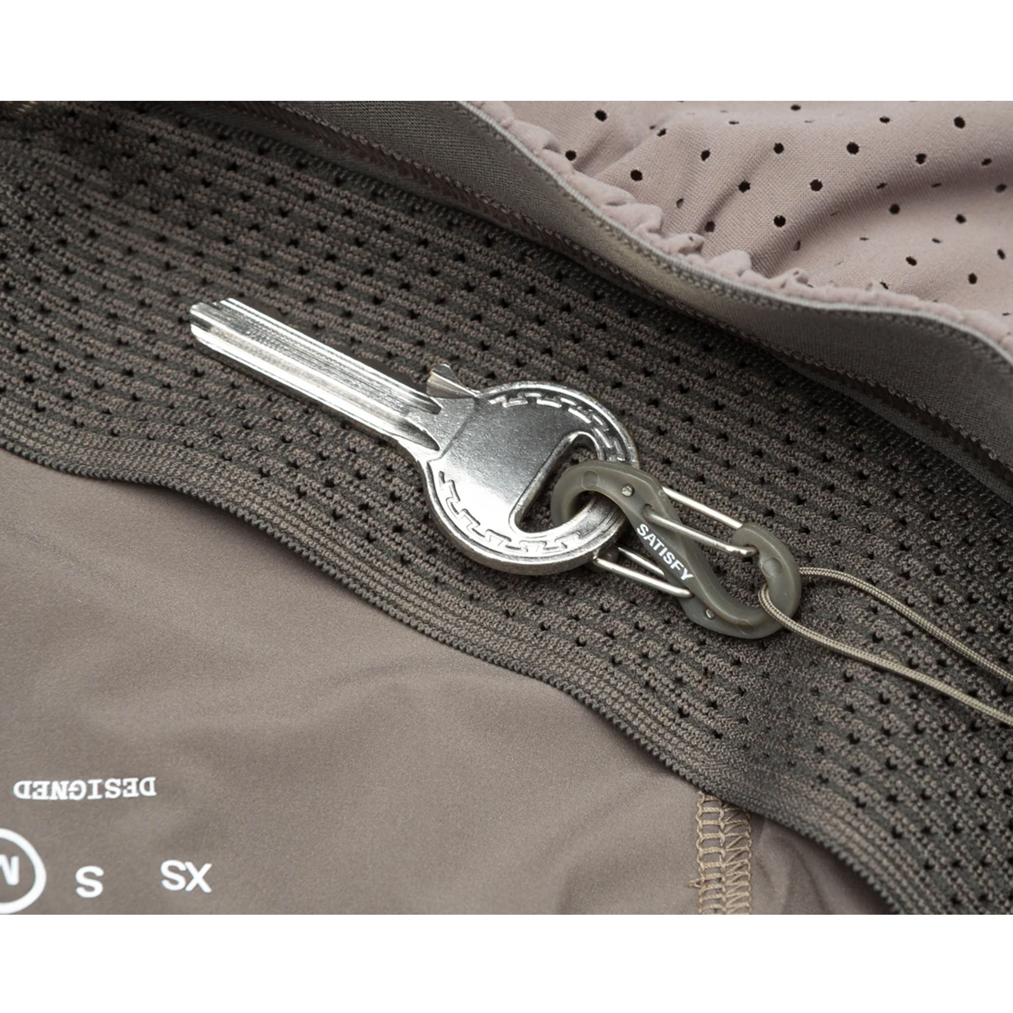 Satisfy Space-O 2.5 Løpeshorts Herre Beige