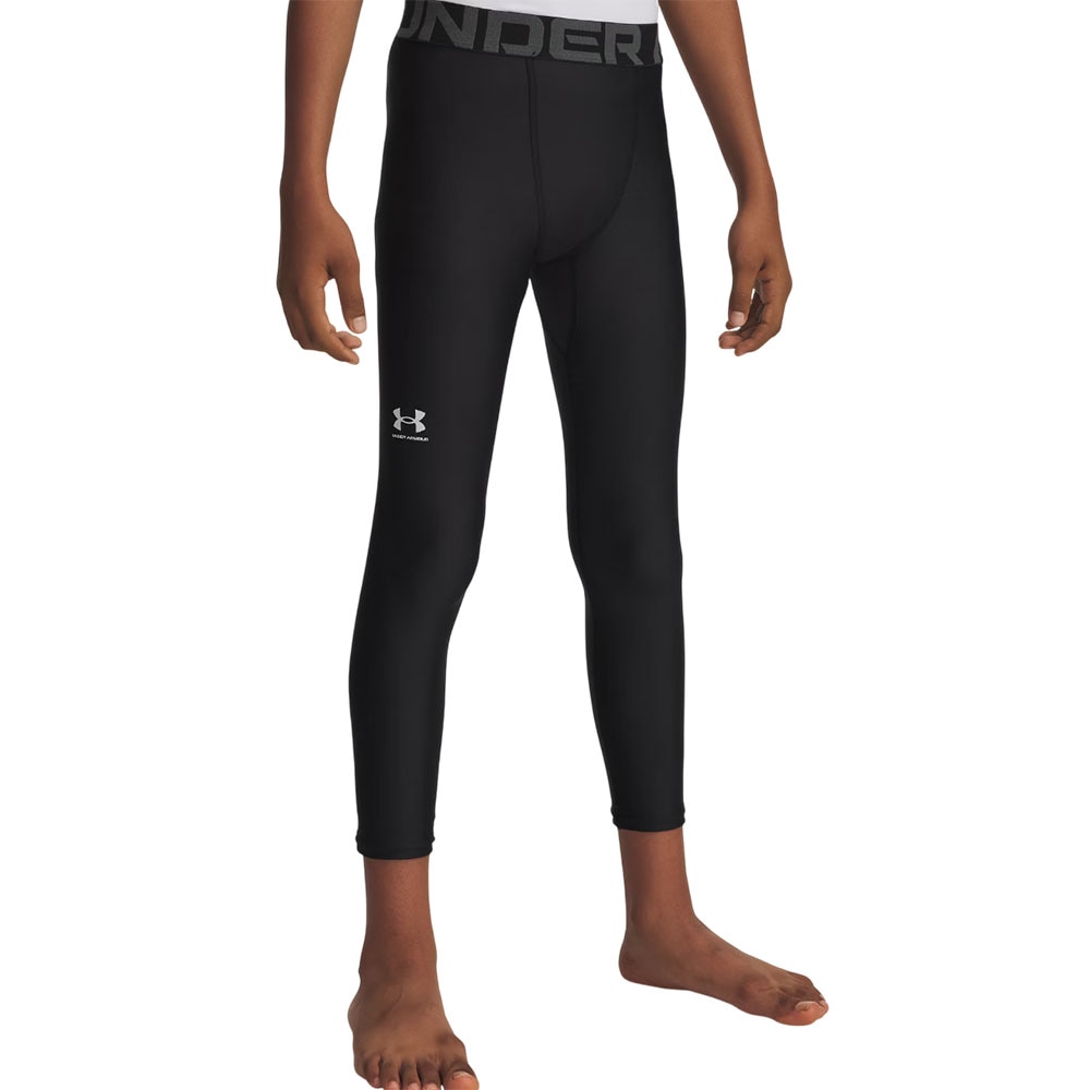 Under Armour HeatGear® Legging Tights Barn Sort/Hvit