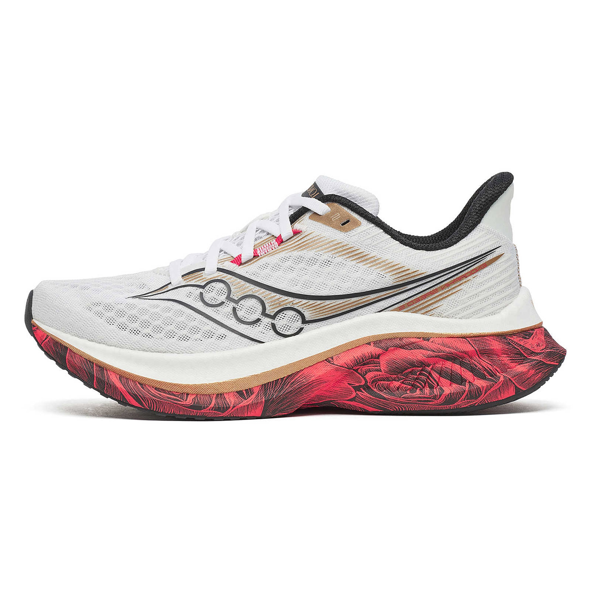 Saucony Endorphin Speed 5 Løpesko Dame Hvit/Rød 