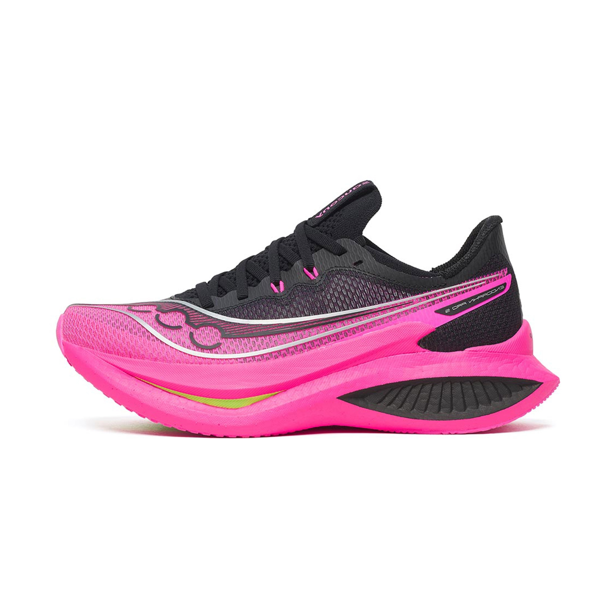 Saucony Endorphin Pro 5 Løpesko Dame Sort/Rosa
