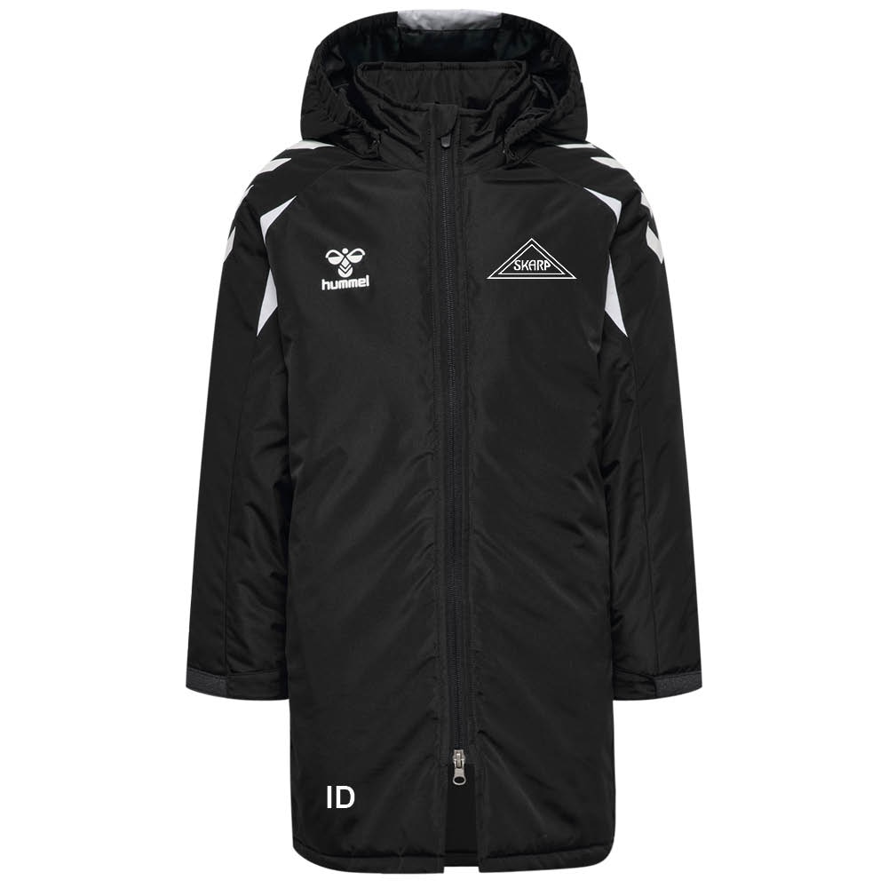 Hummel Skarp IF Stadionjakke Barn Sort/Hvit