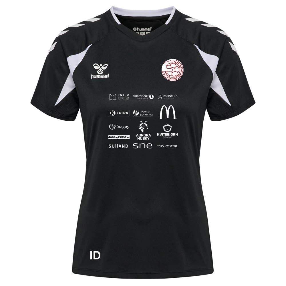 Hummel Tromsø Håndballklubb Treningstrøye Dame Sort/Hvit