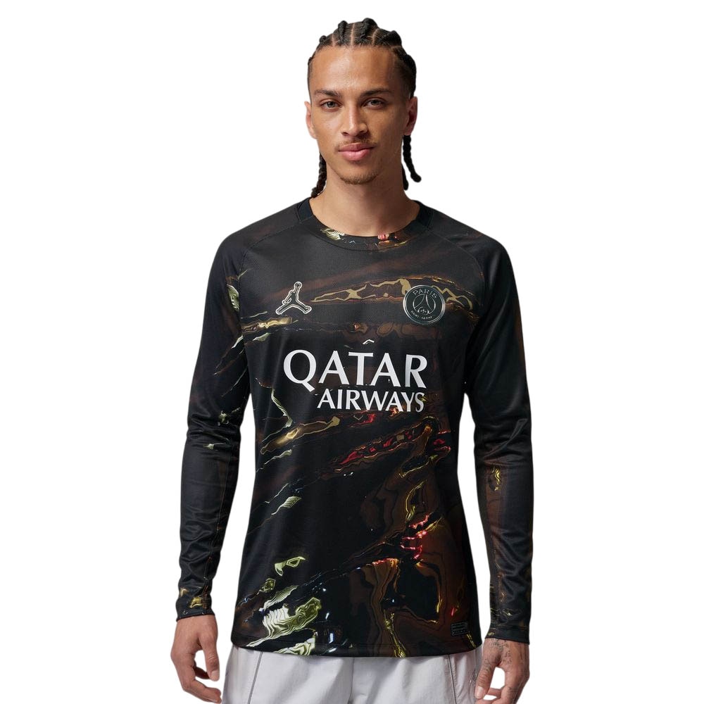 Nike Jordan PSG Langermet Fotballdrakt 25/26 Night Edition