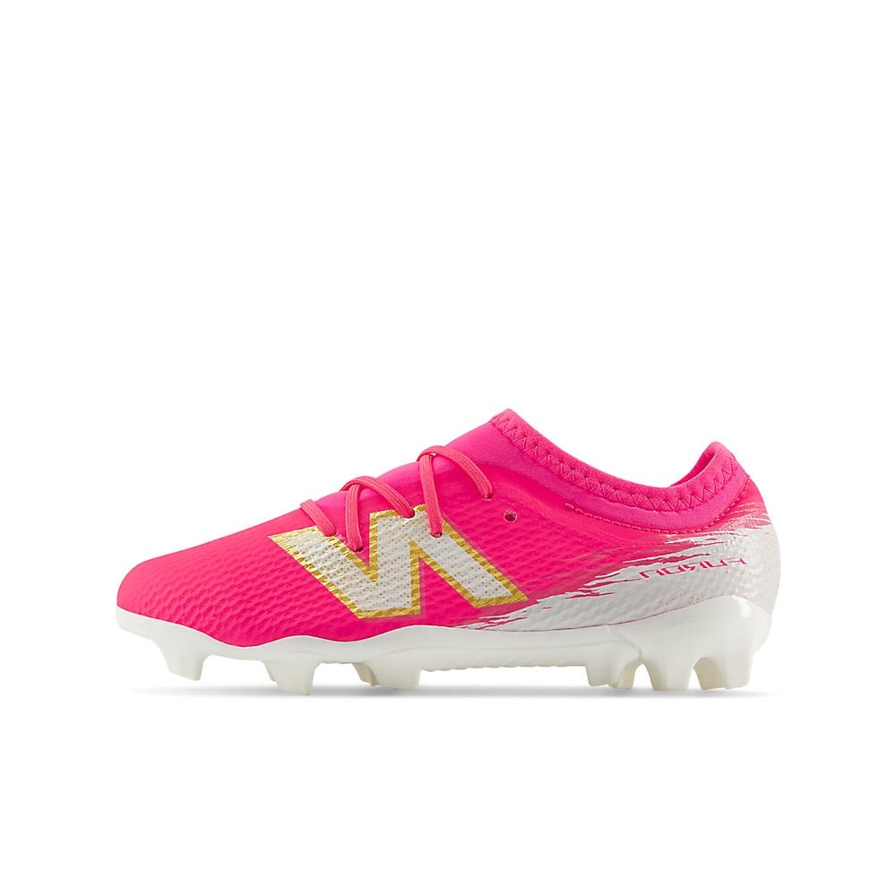 New Balance Furon V8 Team FG Fotballsko Barn Pure Ambition