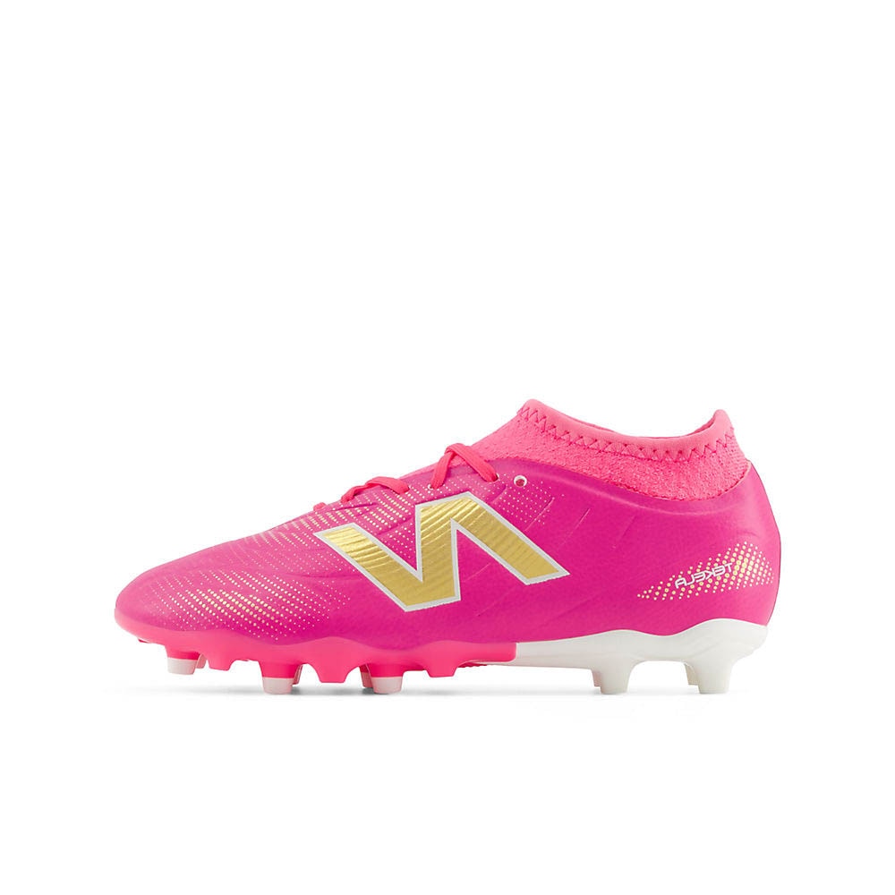 New Balance Tekela V5 Team Low FG Fotballsko Barn Pure Ambition