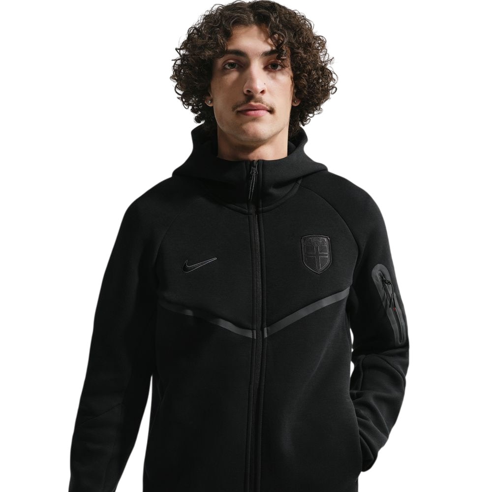 Nike Sportswear Norge Tech Fleece Full-Zip Hettegenser Sort
