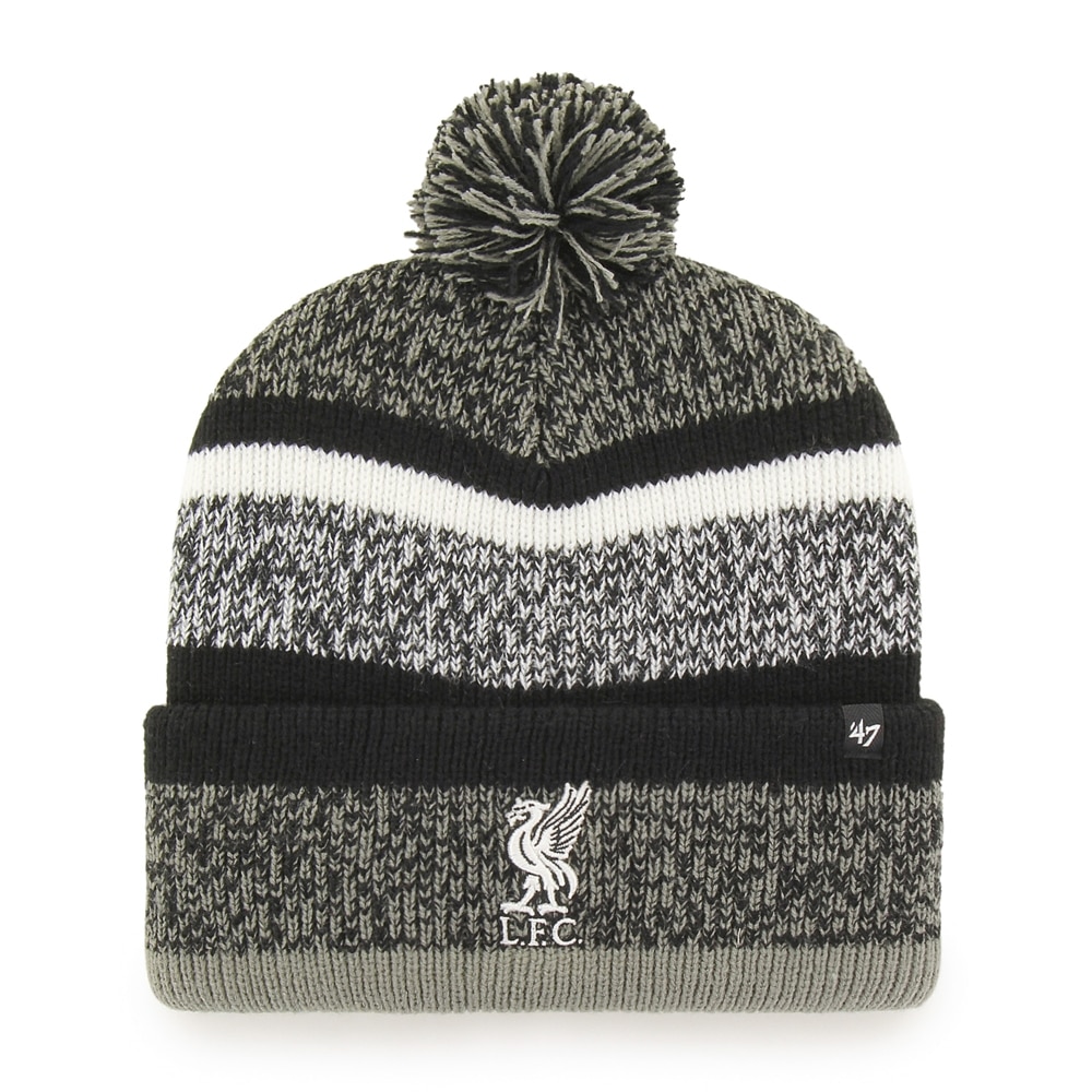 47 Liverpool FC Northward Cuff Knit Beanie Lue Sort/Grå