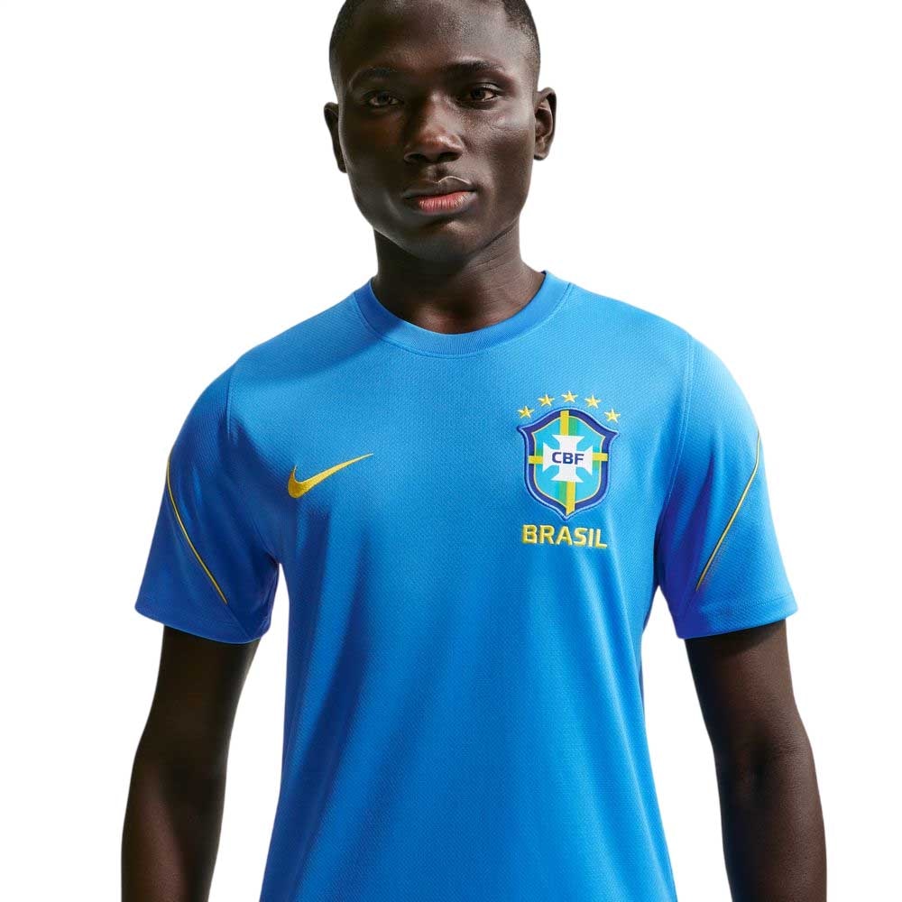 Nike Brasil VM 2026 Dri-FIT Strike Treningstrøye Blå/Gul
