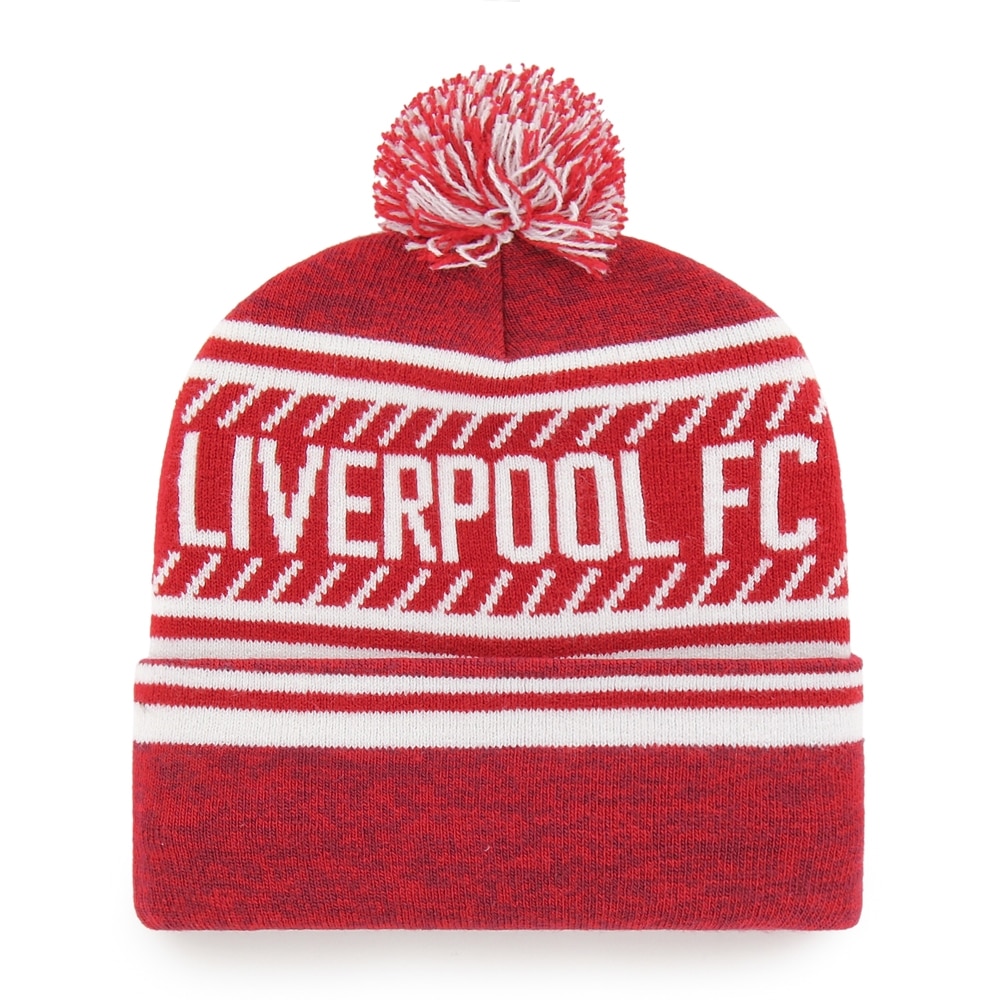47 Liverpool FC Knit Beanie Lue Rød/Hvit