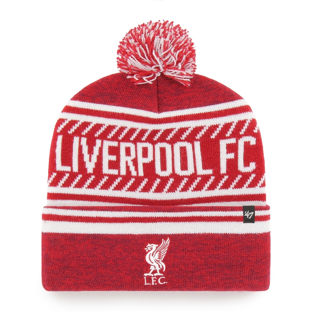 47 Liverpool FC Knit Beanie Lue Rød/Hvit