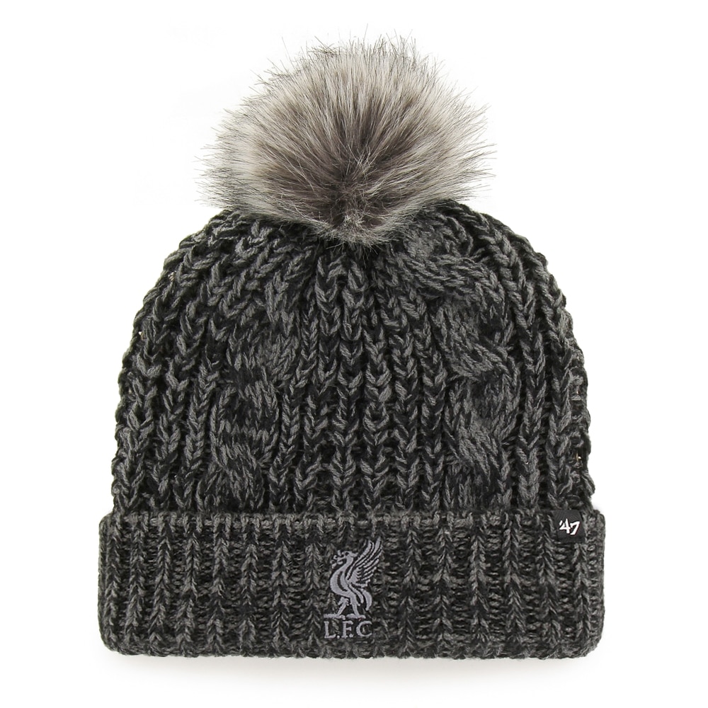 47 Liverpool FC Arctic Cuff Knit Lue Sort/Grå