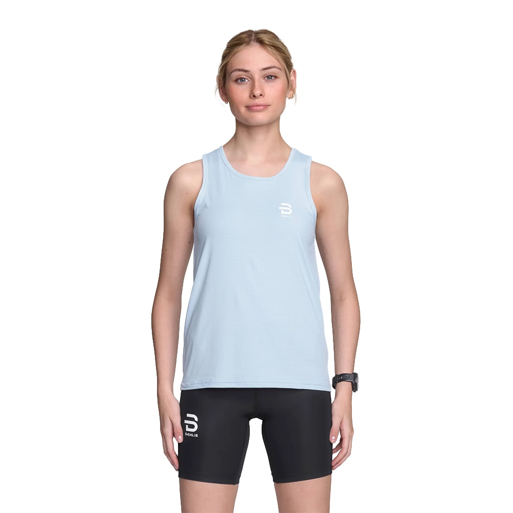 Dæhlie Tempo Singlet Dame Lys Blå