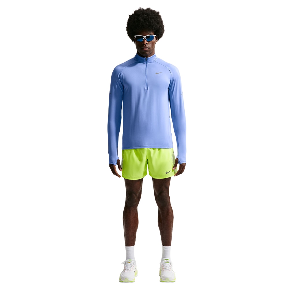 Nike Dri-Fit Stride Half-Zip Langermet Trøye Herre Blå