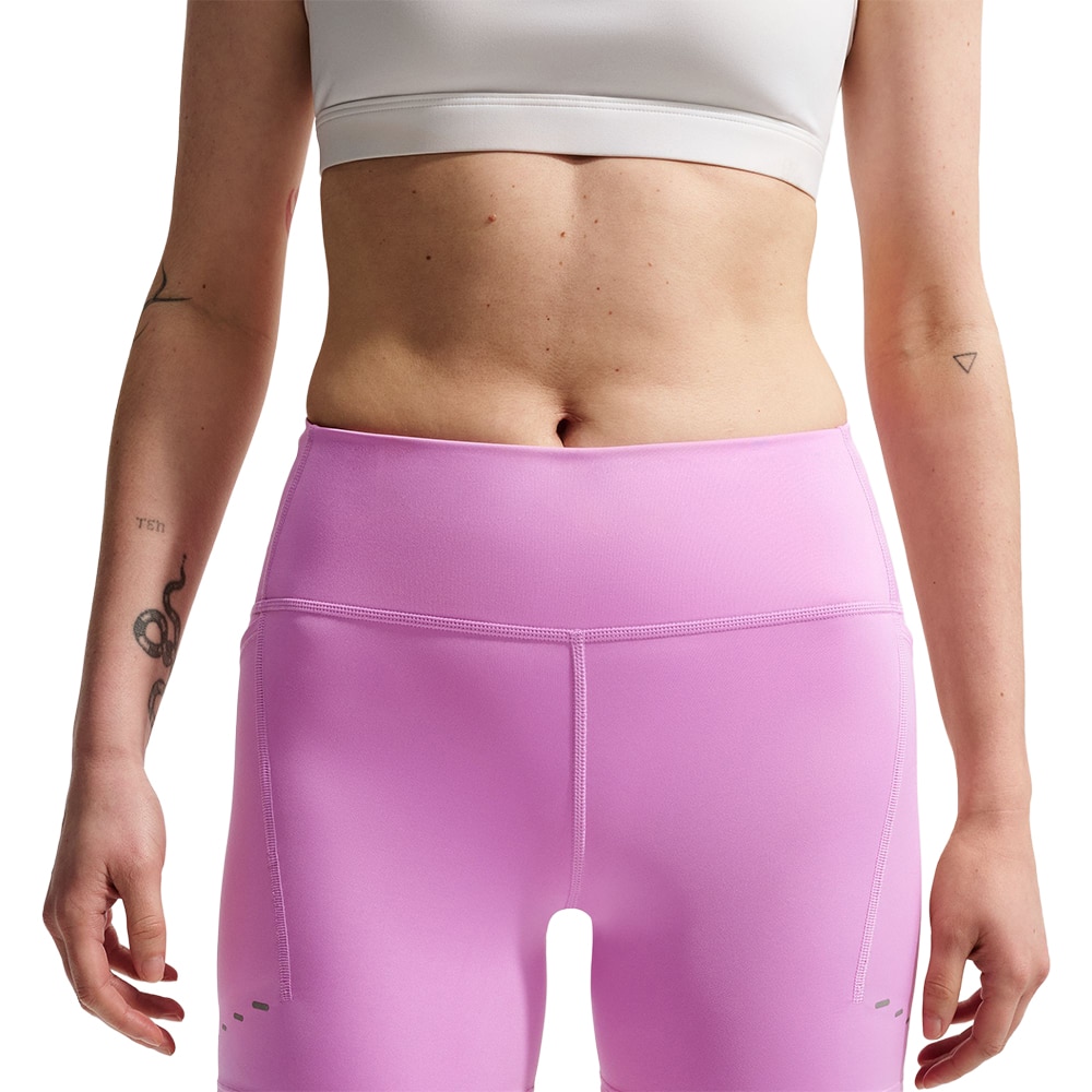 Nike Dri-Fit Swift High-Rise 4" Løpetights Dame Rosa
