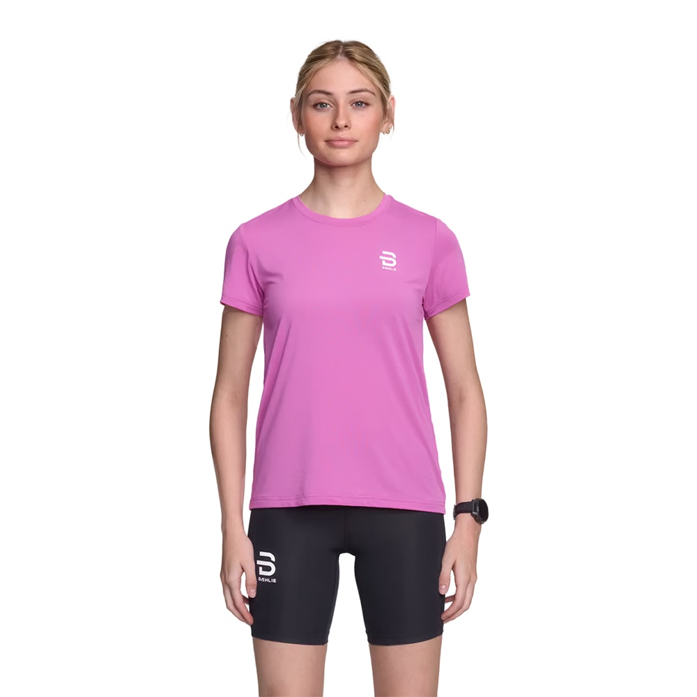 Dæhlie Tempo Kortermet Trøye Dame Lilla