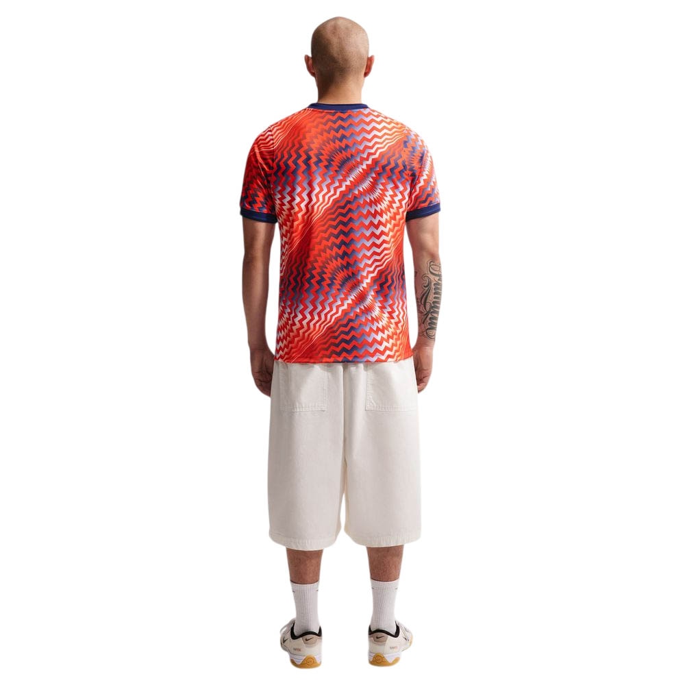 Nike Norge VM 2026 Dri-FIT Academy Pro Pre Match Treningstrøye Rød/Blå