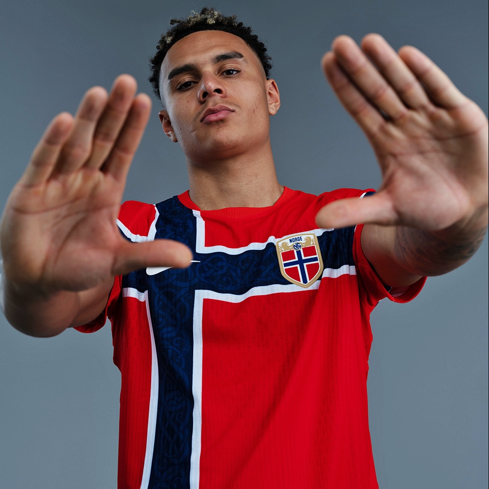 Nike Norge Herrelandslaget VM 2026 Aero-FIT Match Fotballdrakt Hjemme