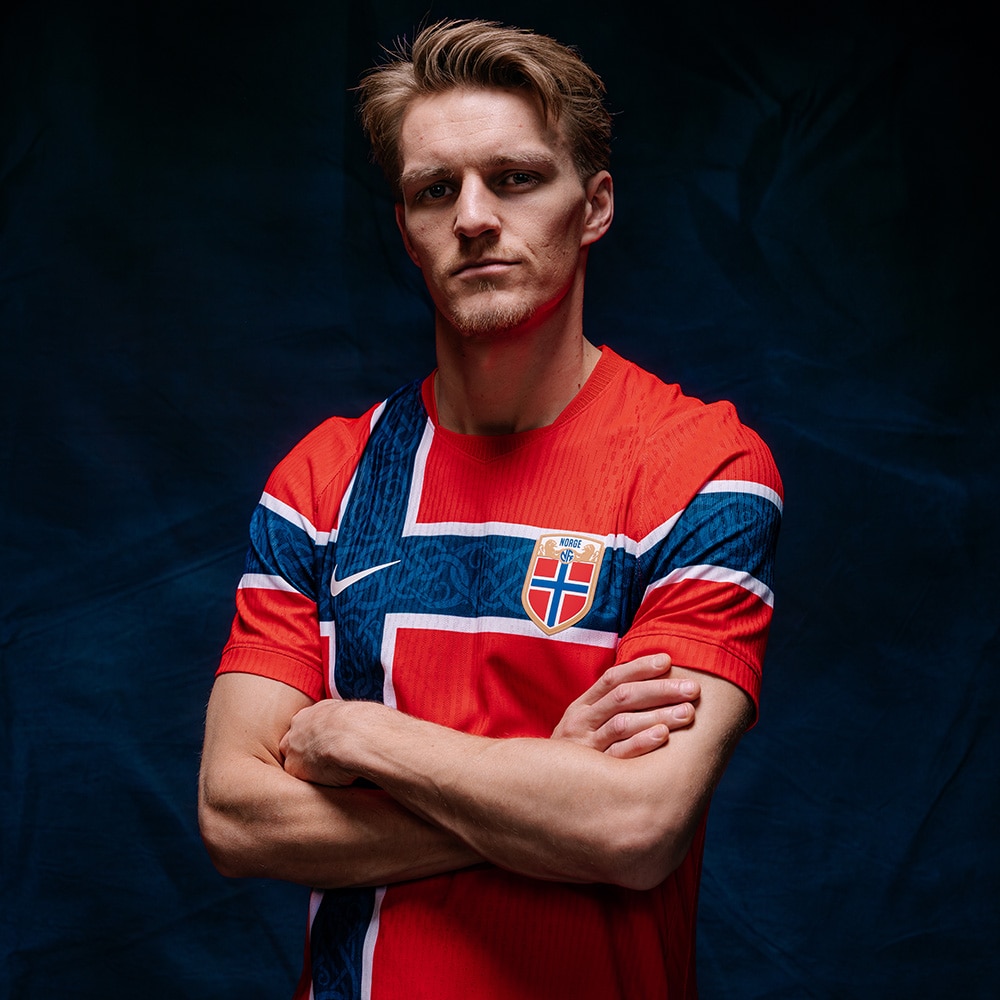 Nike Norge Herrelandslaget VM 2026 Aero-FIT Match Fotballdrakt Hjemme