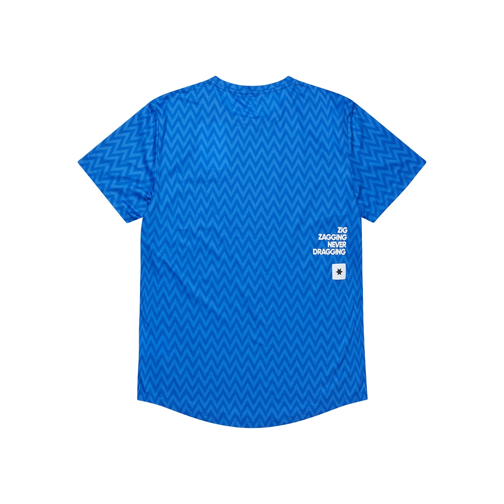 SAYSKY Zig Zag Combat T-Skjorte Herre Blå