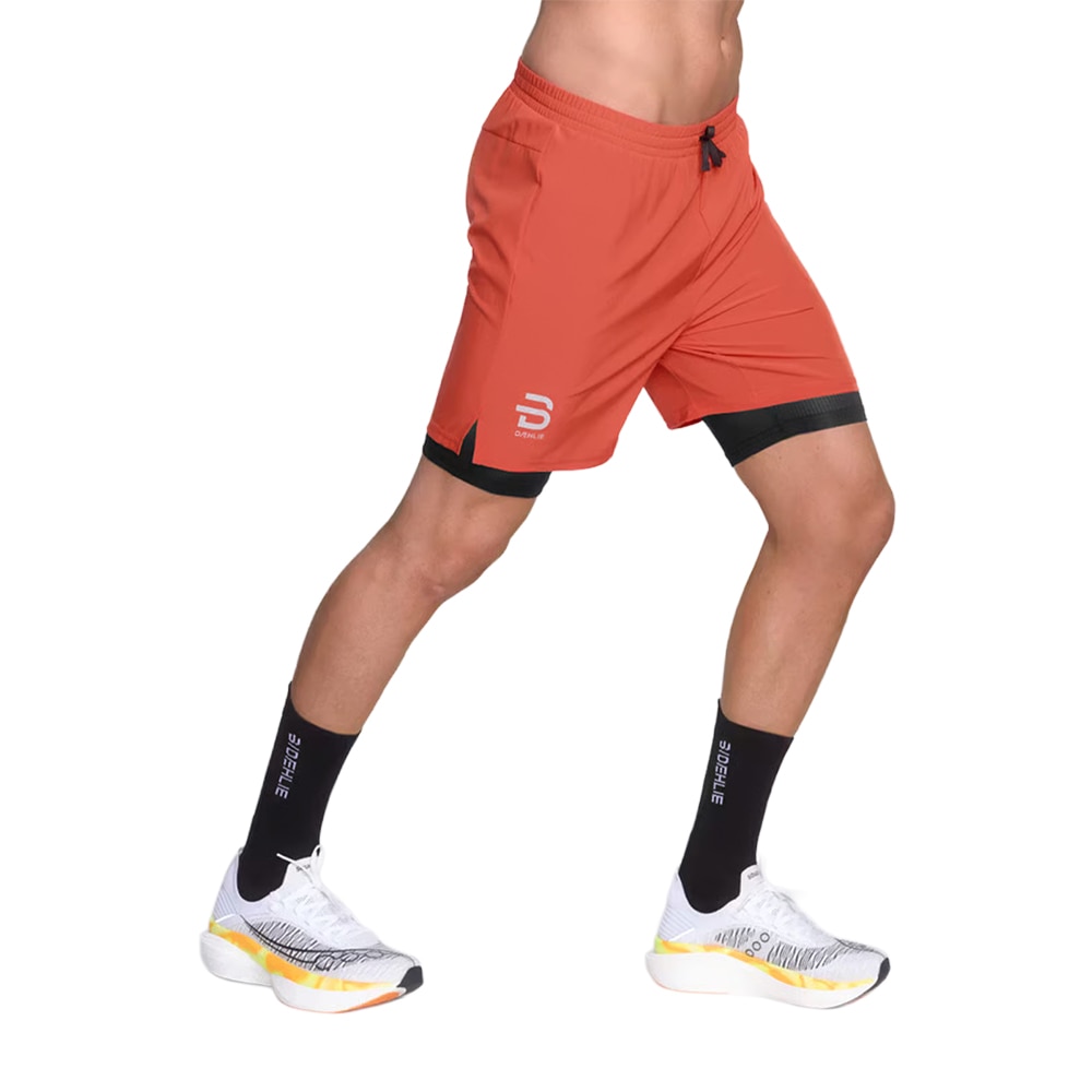 Dæhlie Shorts Run 365 2in1 Herre Rød