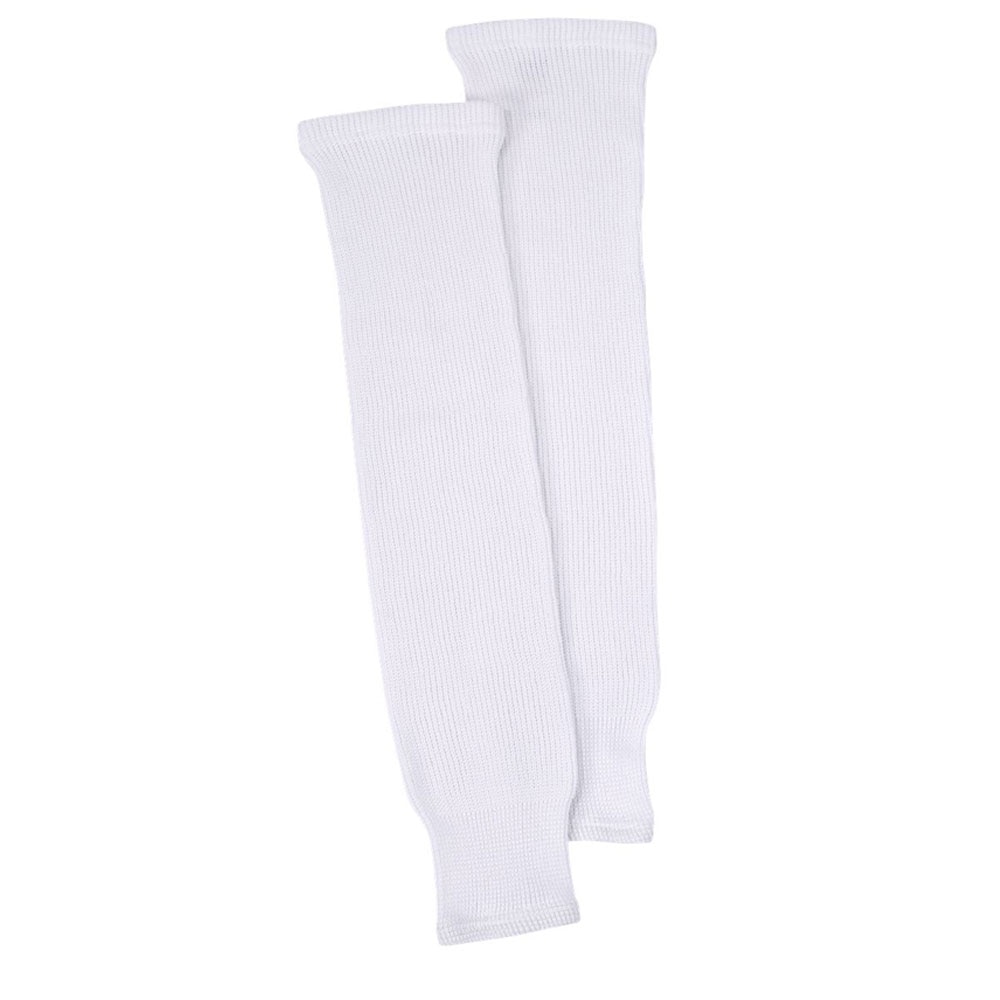 Ccm Strikkede Hockeystrømper Hvit