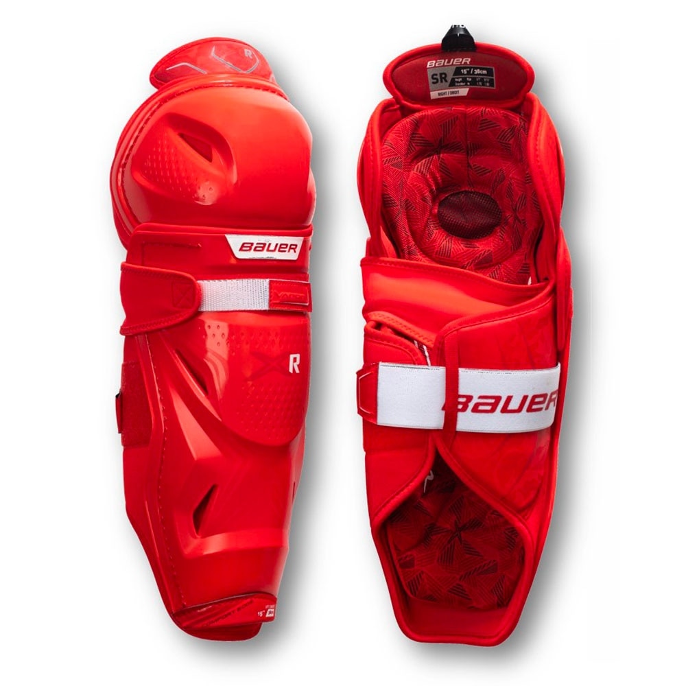 Bauer Vapor X-R Junior Hockey Leggskinn