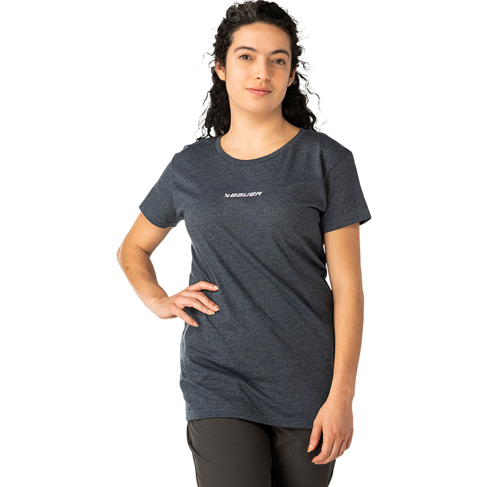 Bauer Core Dame T-skjorte Marine