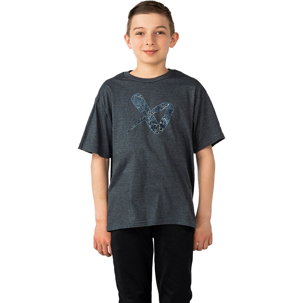 Bauer Icon Graphic Barn T-skjorte Marine