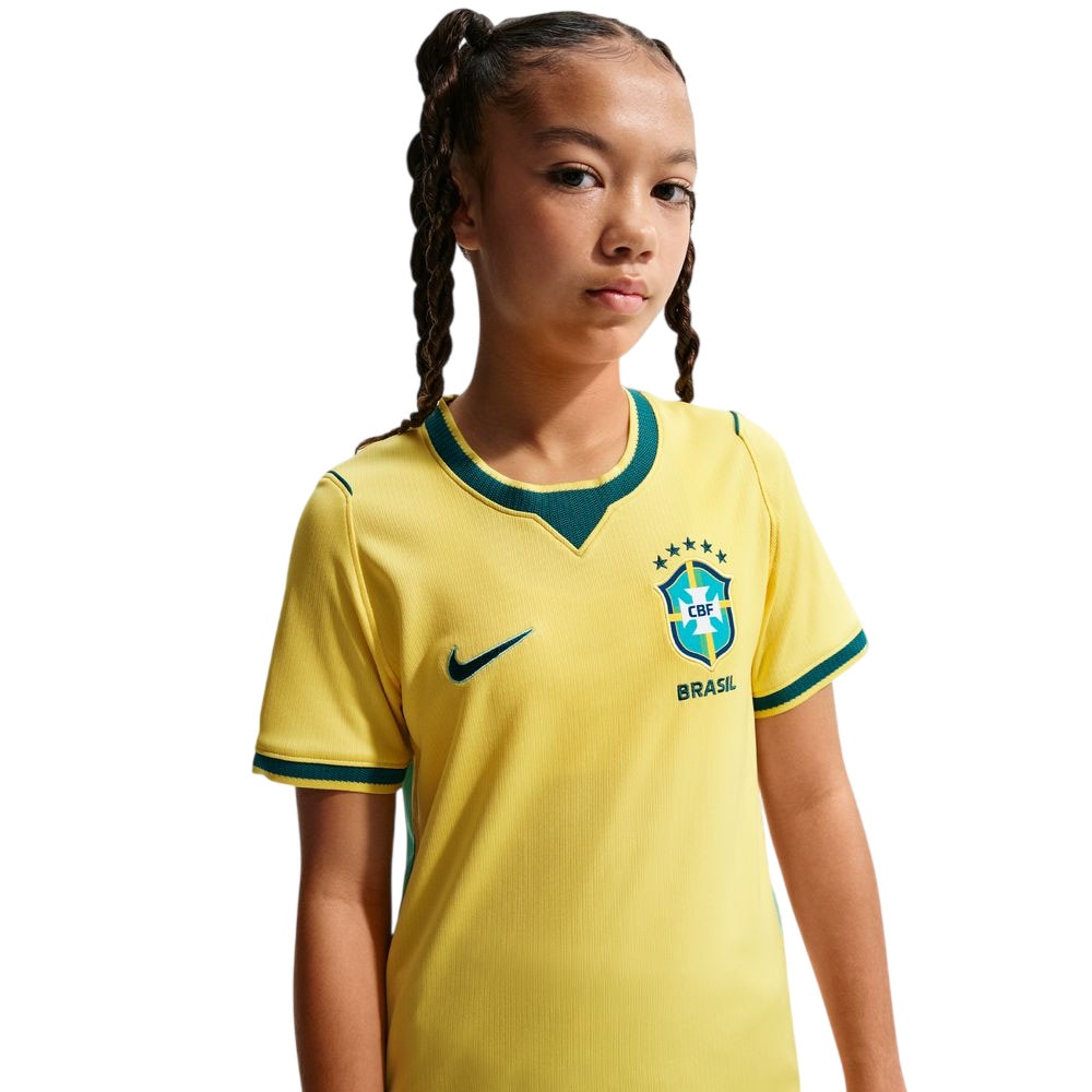Nike Brasil VM 2026 Fotballdrakt Barn Hjemme
