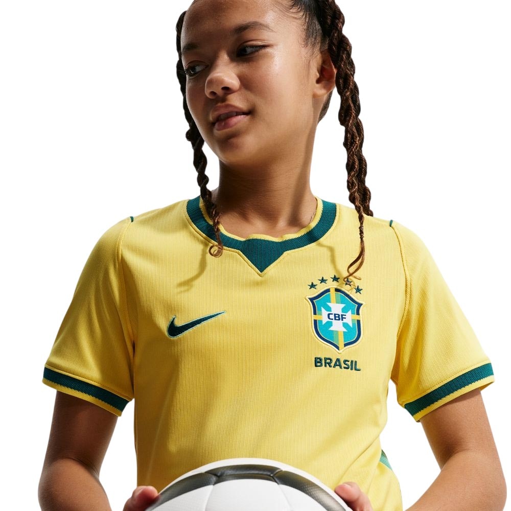 Nike Brasil VM 2026 Fotballdrakt Barn Hjemme