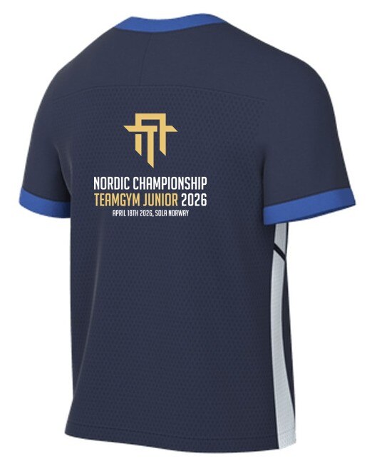 Nike Nordic Championship TeamGym Treningstrøye Barn Marine/Hvit