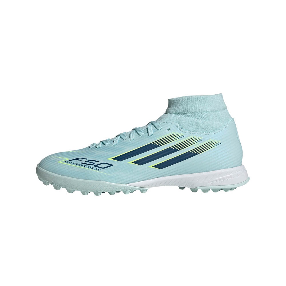 Adidas F50 Sparkfusion League Mid TF Fotballsko Dame Ice Cold Precision
