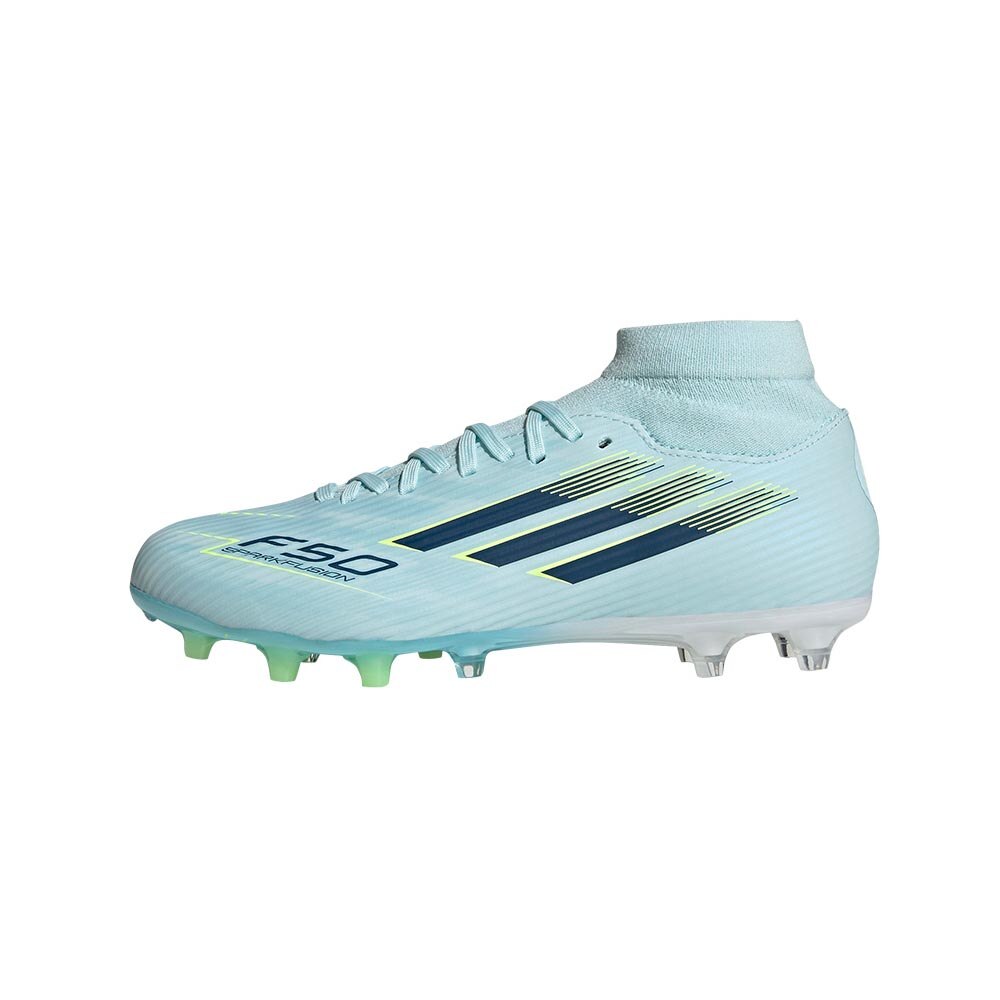 Adidas F50 Sparkfusion League Mid FG/AG Fotballsko Dame Ice Cold Precision