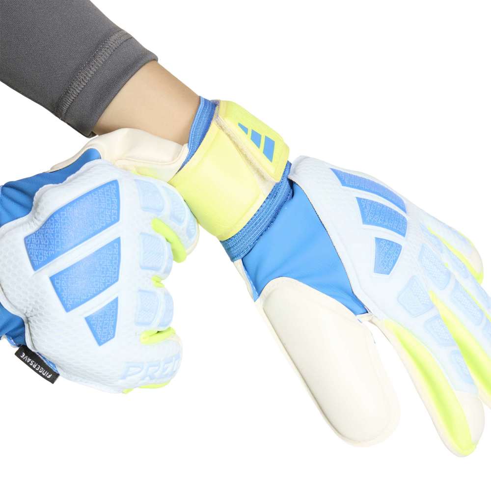 Adidas Predator Match Fingersave Keeperhansker Barn Ice Cold Precision