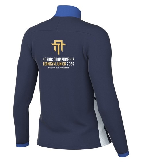 Nike Nordic Championship TeamGym Treningsgenser Dame Marine/Hvit
