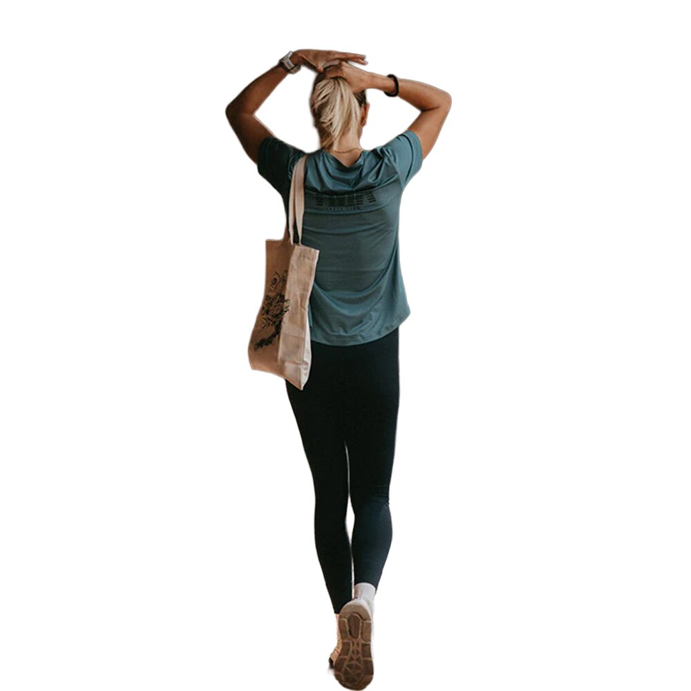 YMR Track Club Nordic Runrise T-skjorte Dame Blå