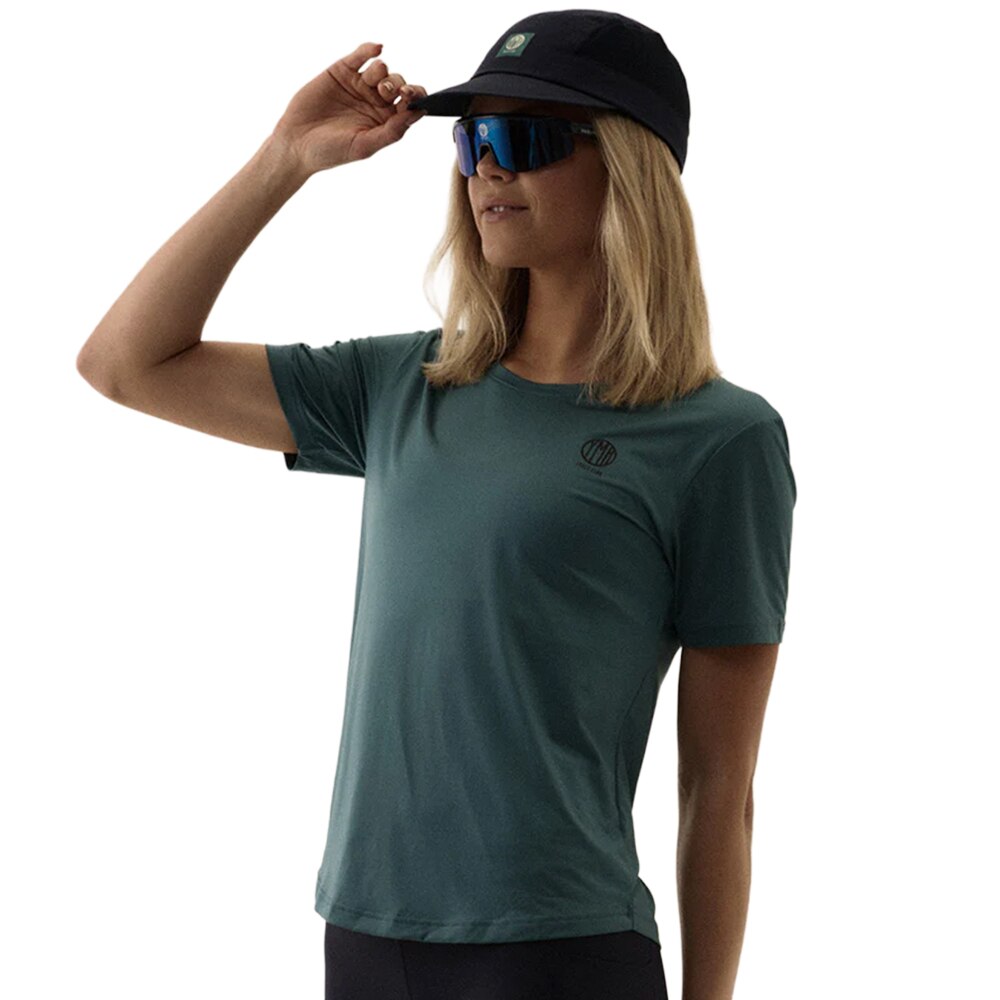 YMR Track Club Nordic Runrise T-skjorte Dame Blå