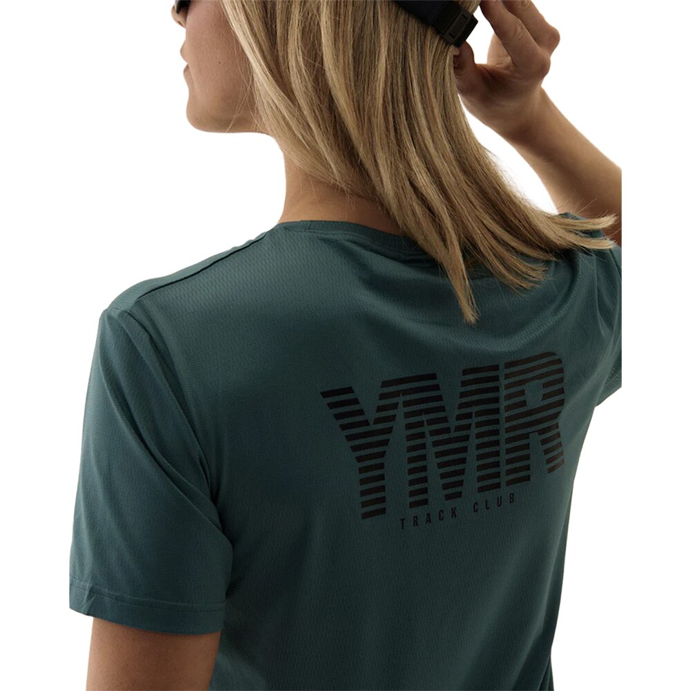 YMR Track Club Nordic Runrise T-skjorte Dame Blå