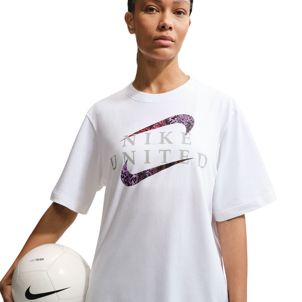 Nike United 003 T-Skjorte Dame Hvit